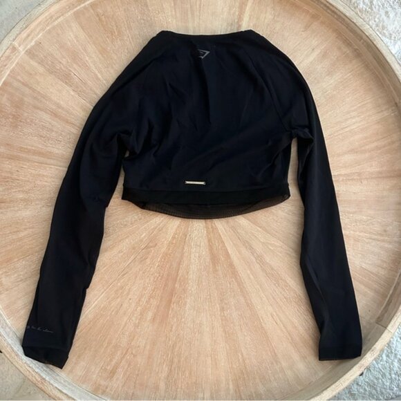 Gymshark x Whitney Simmons Crop Top- Size Small - Long Sleeve - Picture 2 of 5